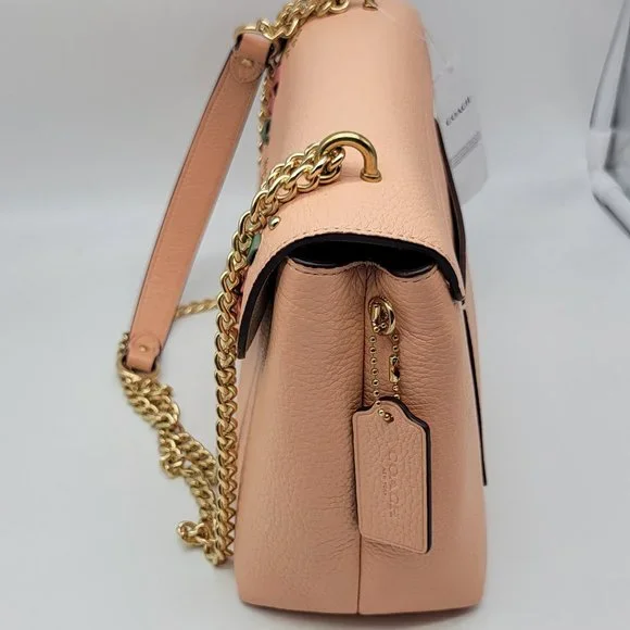 Coach Floral Whipstitch Tammie CA145 Faded Blush Multi